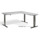 Forge Corner Triple Motor Height Adjustable Desk